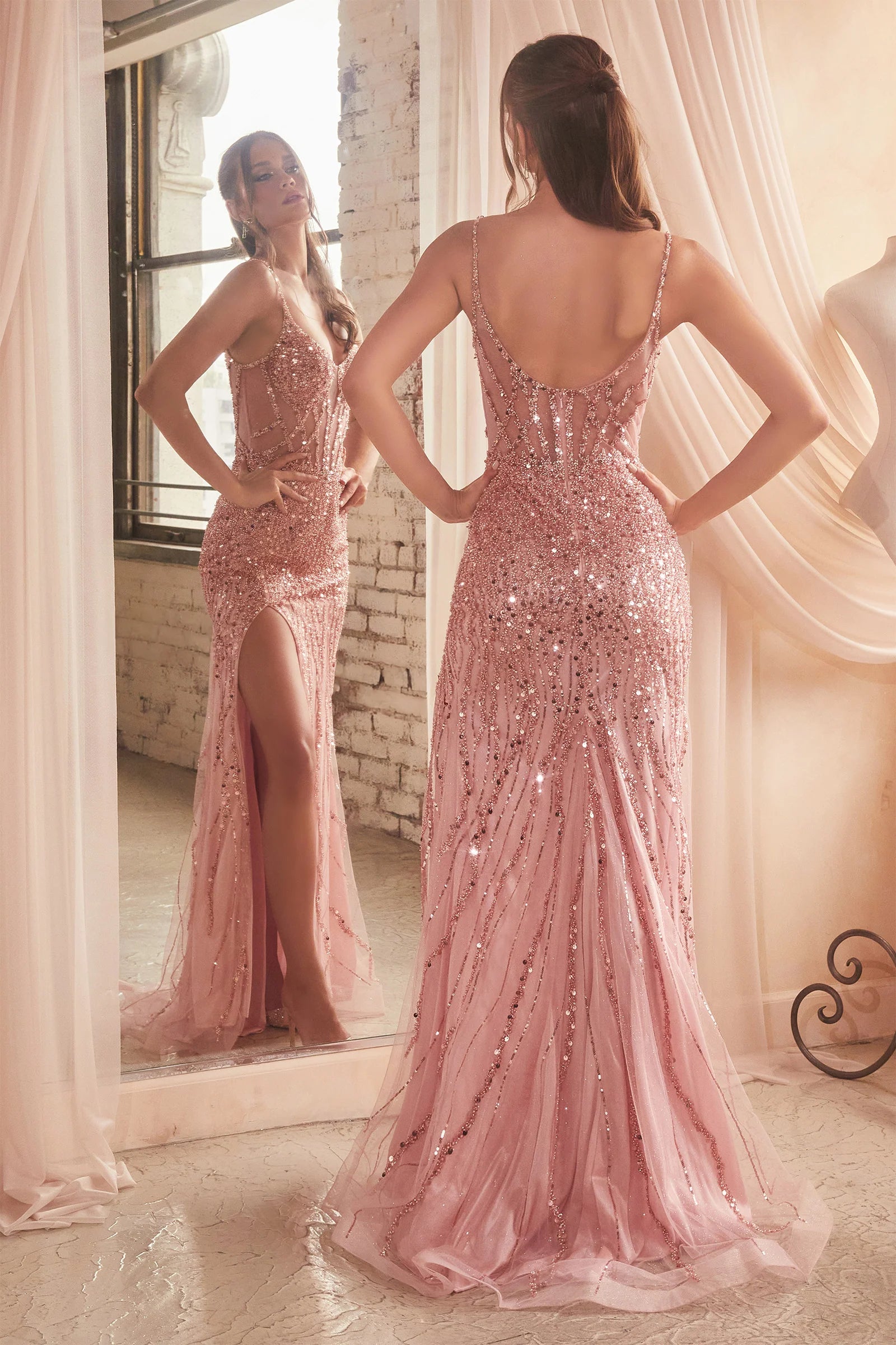sheer sparkle dress